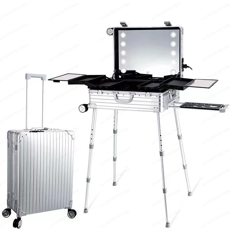 22 inch Trolley Suitcase LED L - Beauty Makeup Trolley reseña y precio