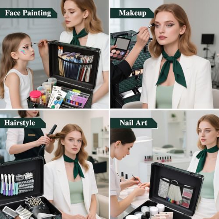 Nail Salon Cart with 4 Drawers - Beauty For You Makeup reseña y precio