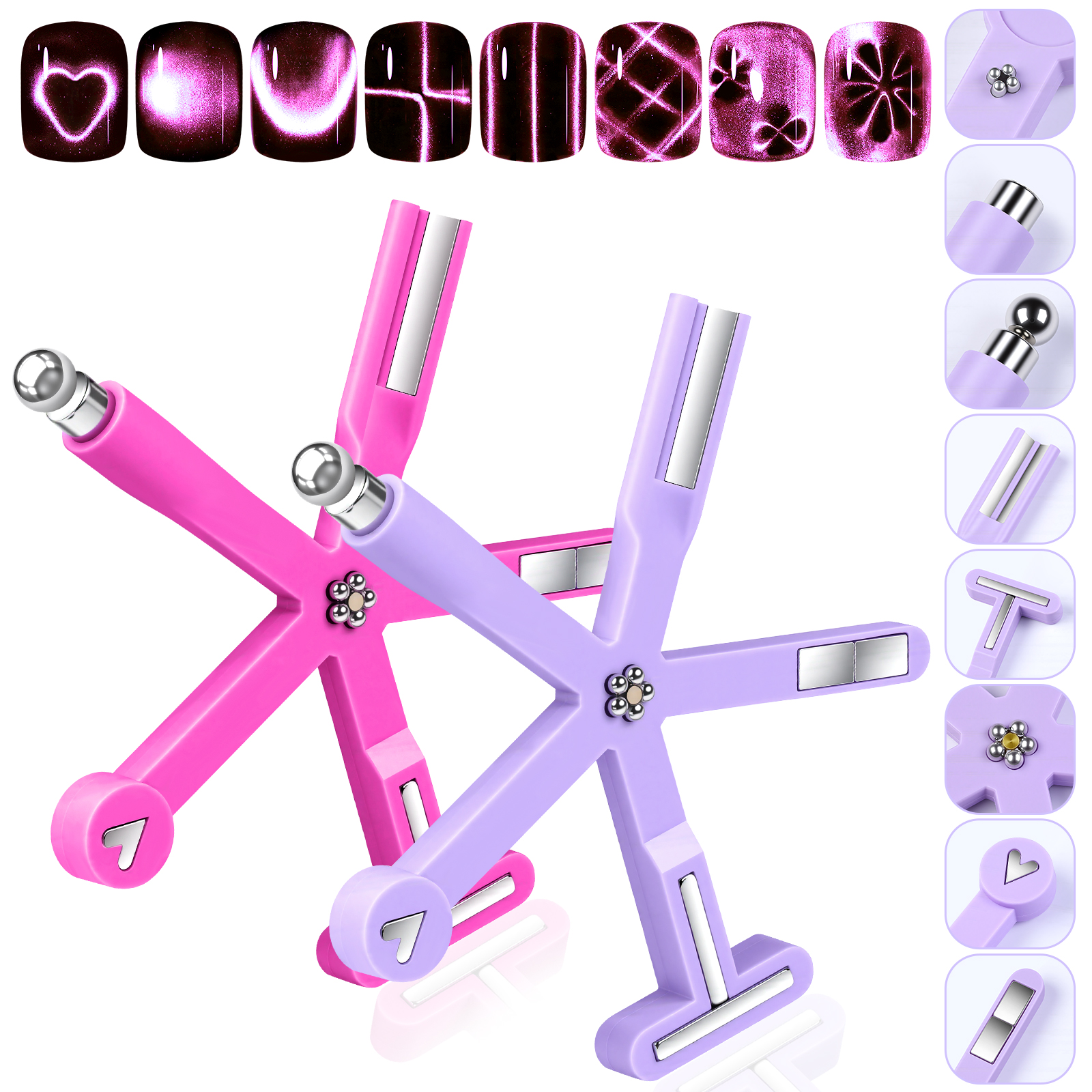 8In1 Nail Art Magnet Featuring - Contour Palette Stick reseña y precio
