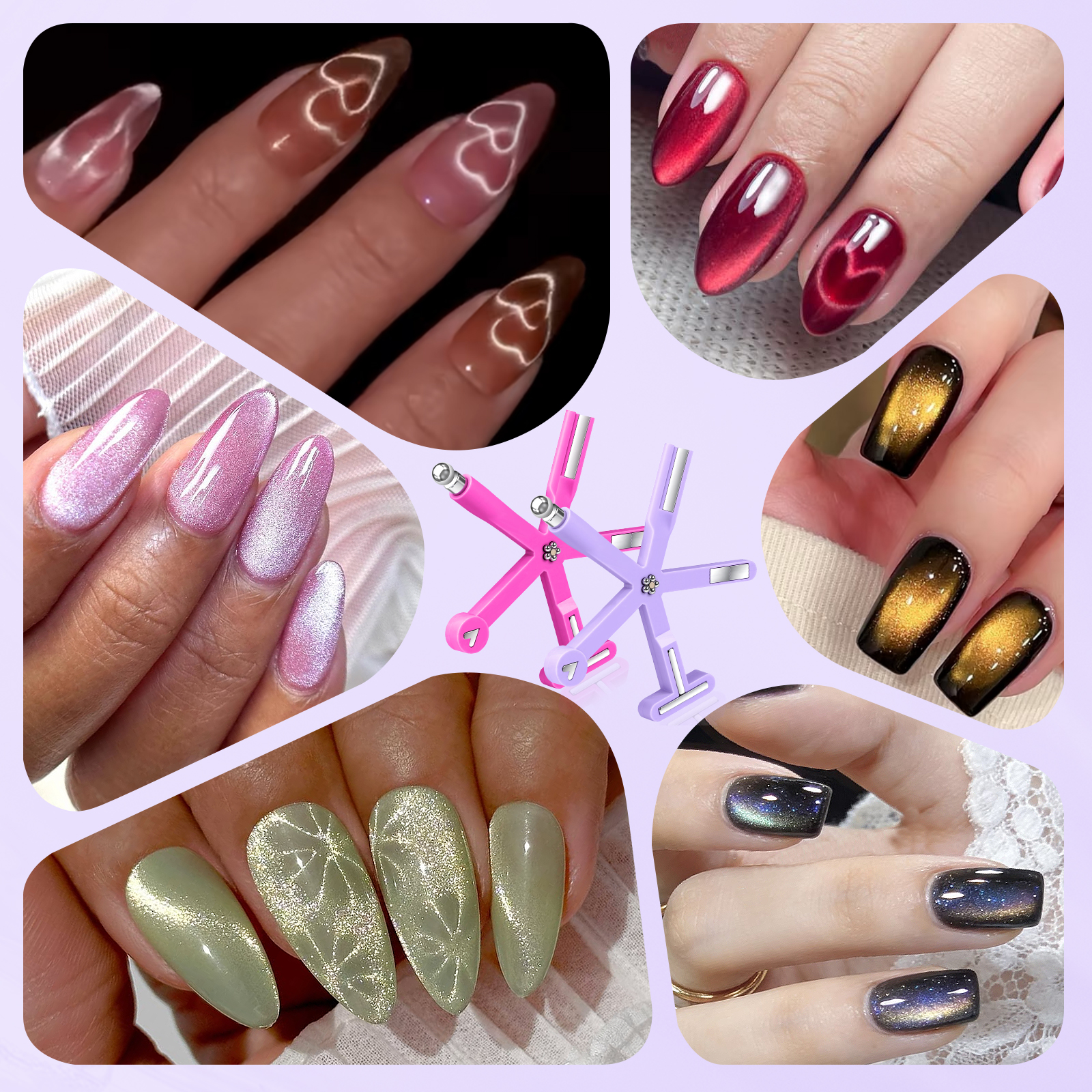8In1 Nail Art Magnet Featuring - Contour Palette Stick reseña y precio
