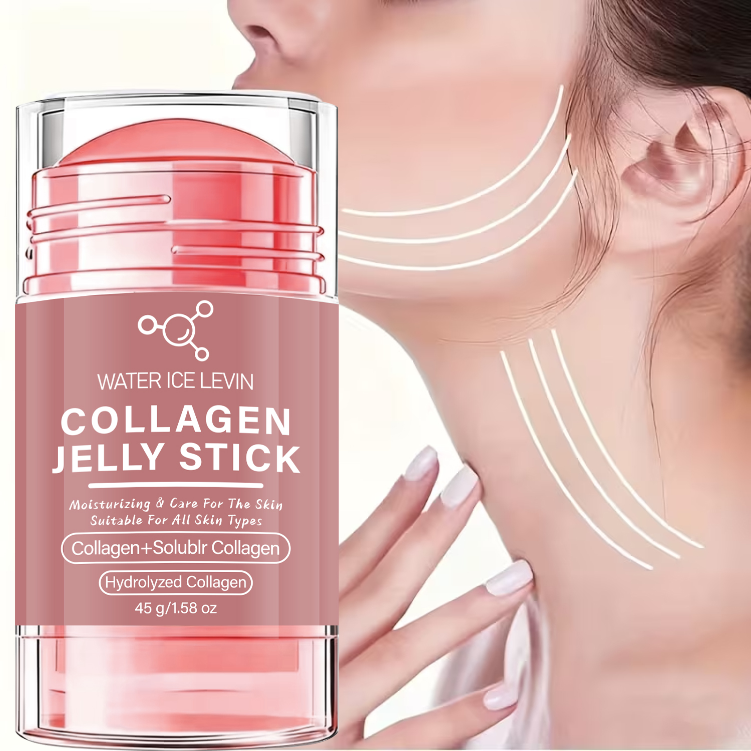 Collagen Jelly Stick with Hyal - Vitamin C Serum Face reseña y precio
