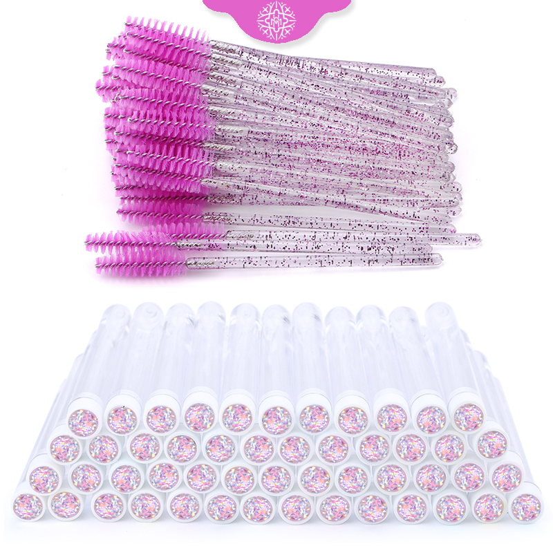 50/100pcs Diamond Eyebrow Brus - Beauty Makeup Background reseña y precio