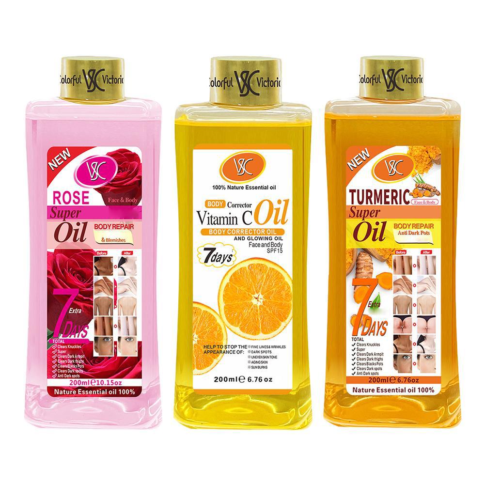 Body massage oil Turmeric Esse - Vitamin C Serum Face reseña y precio