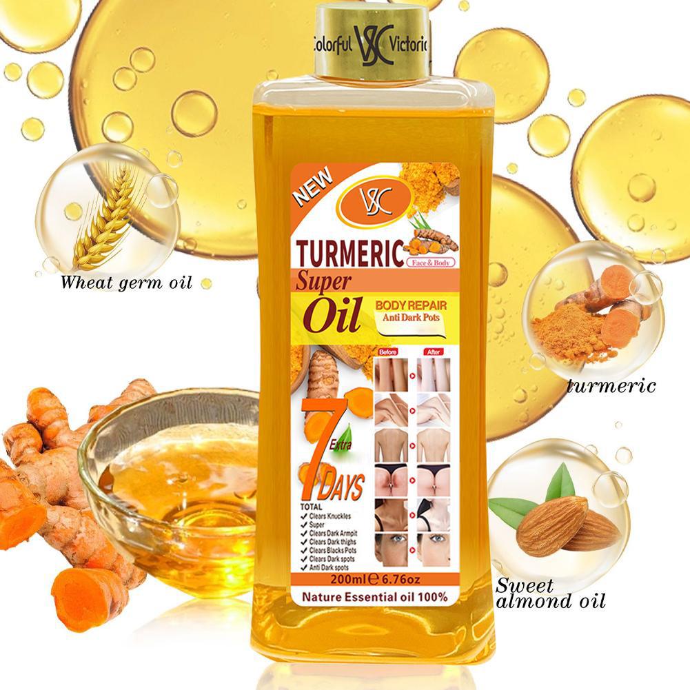 Body massage oil Turmeric Esse - Vitamin C Serum Face reseña y precio