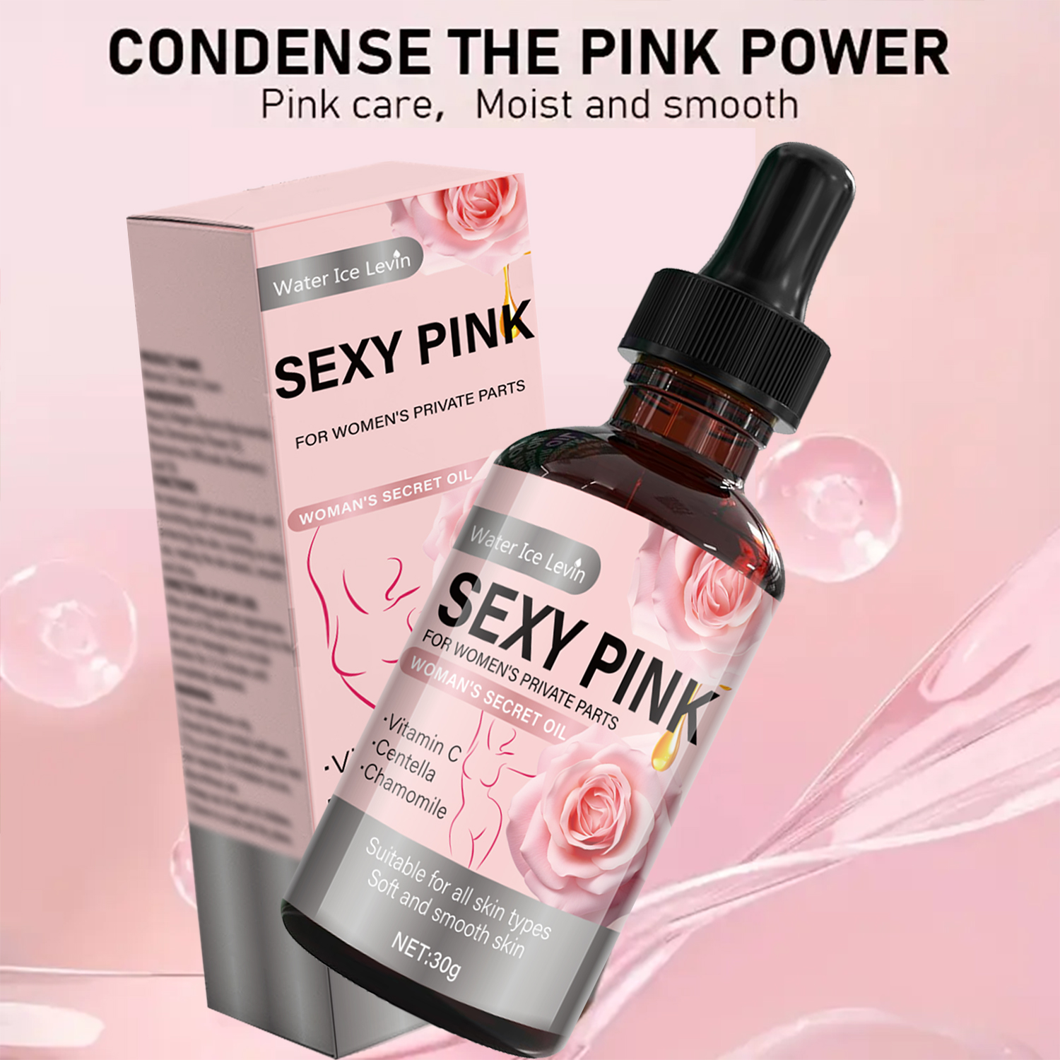 Secret Pink Intimate Oil Vitam - Vitamin C Serum Face reseña y precio