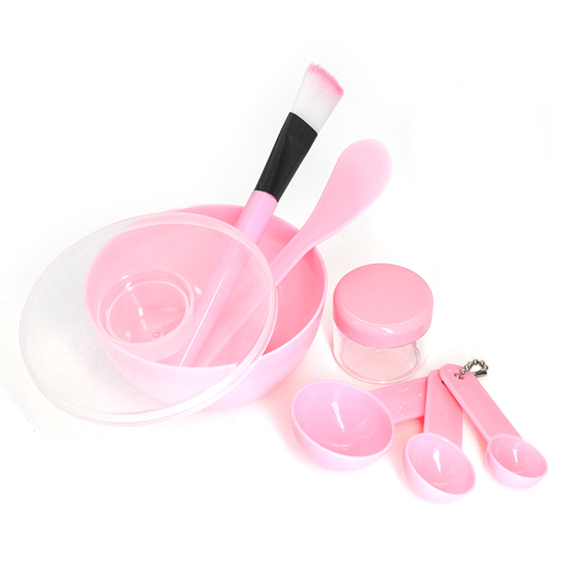 Facial Brush Mask Bowl Spoon S - Beauty Makeup Background reseña y precio