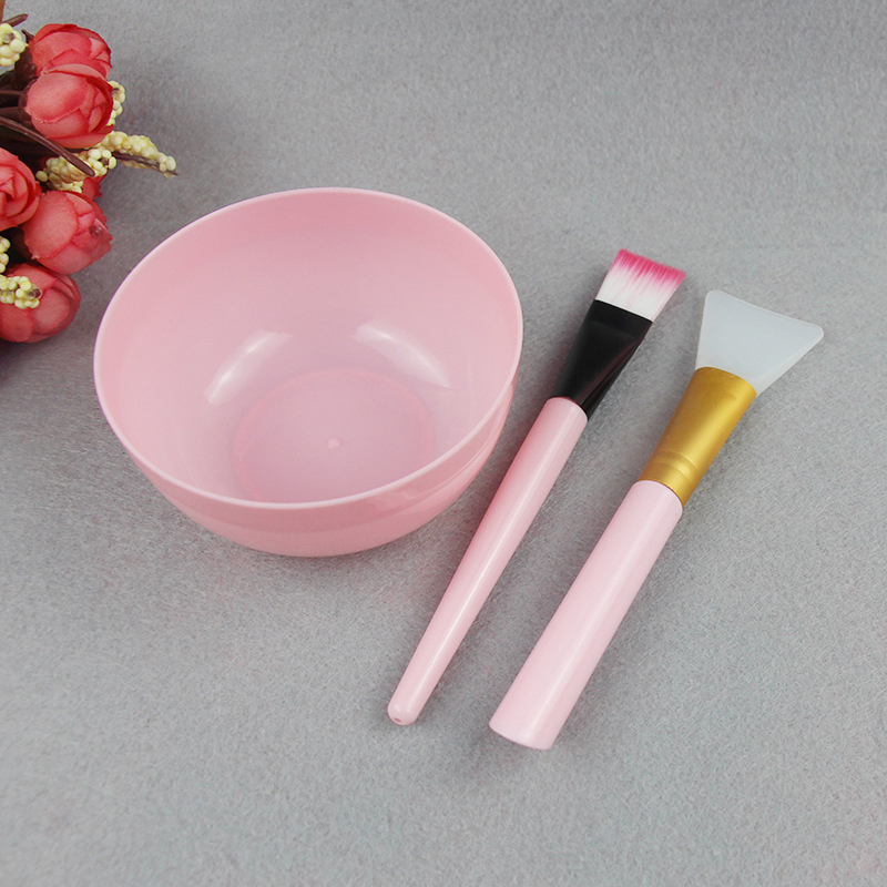 Facial Brush Mask Bowl Spoon S - Beauty Makeup Background reseña y precio