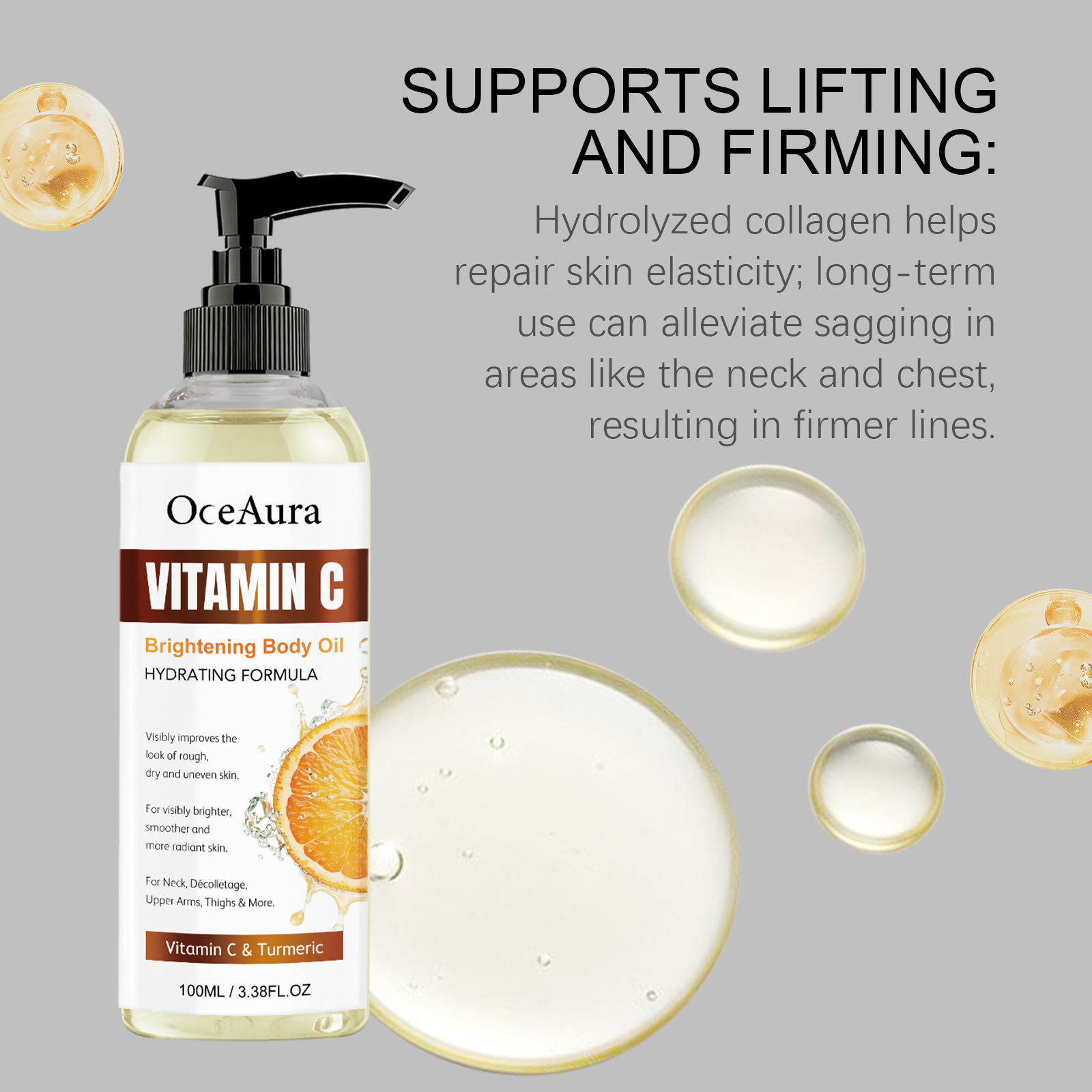 OceAura 100ml Vitamin C Skin C - Vitamin C Serum Face reseña y precio