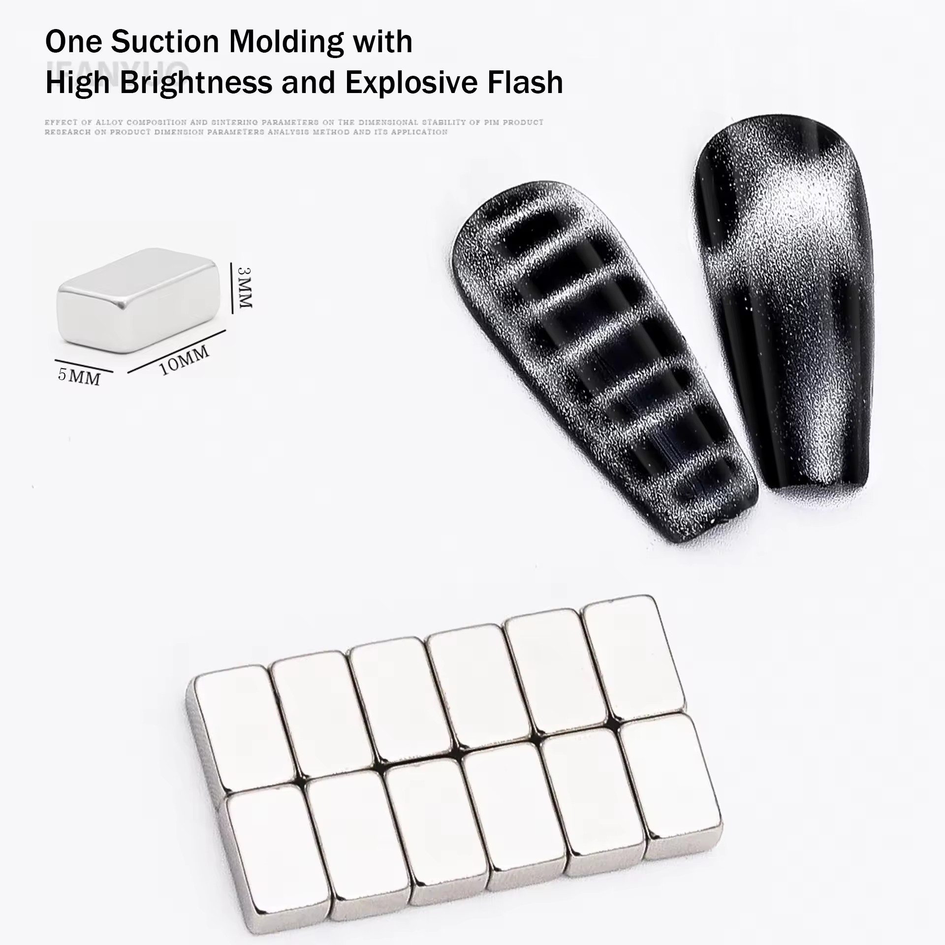 12Pcs Cat Eye Strong Effect Na - Contour Palette Stick reseña y precio