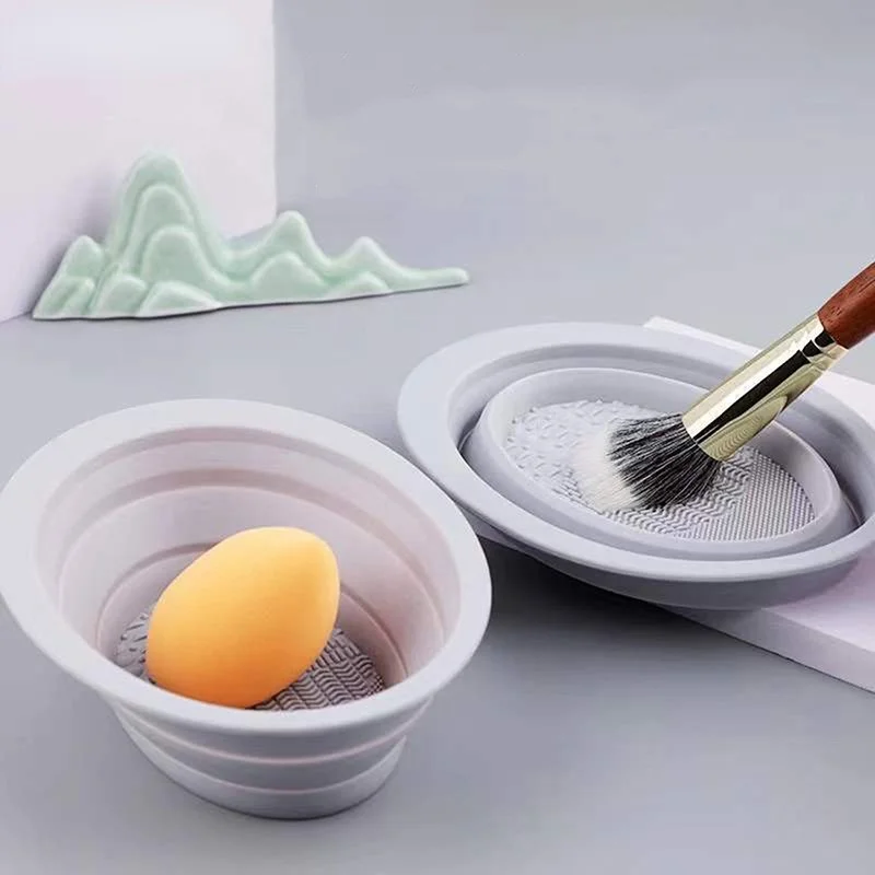 Foldable Silicone Makeup Brush - Beauty Makeup Background reseña y precio