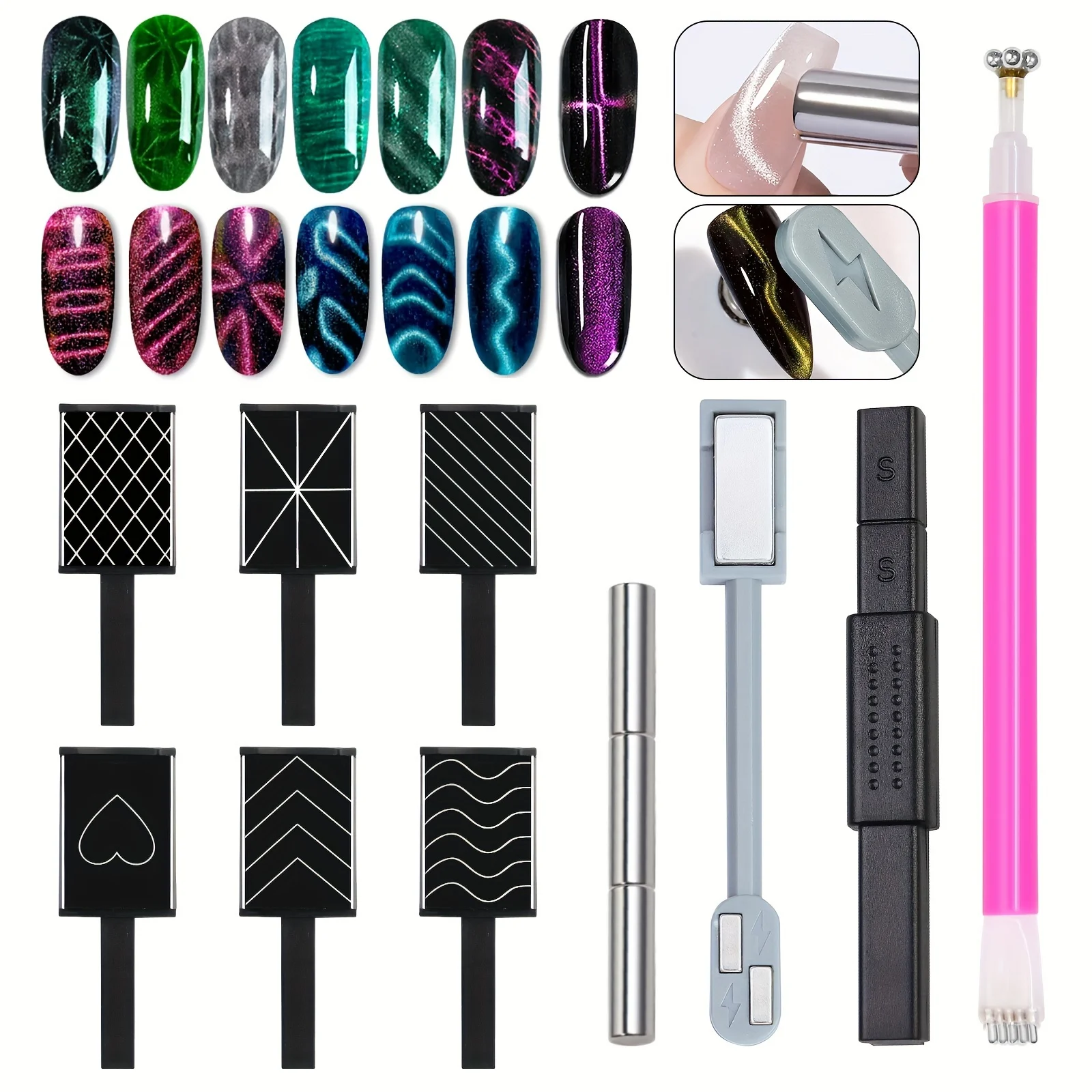 12pcs Magnet Stick Wand Set Fo - Contour Palette Stick reseña y precio