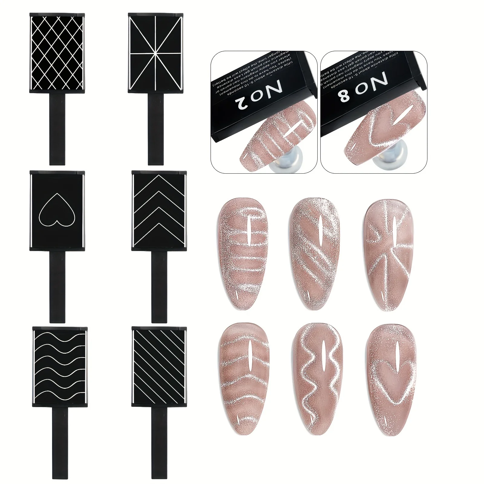 12pcs Magnet Stick Wand Set Fo - Contour Palette Stick reseña y precio