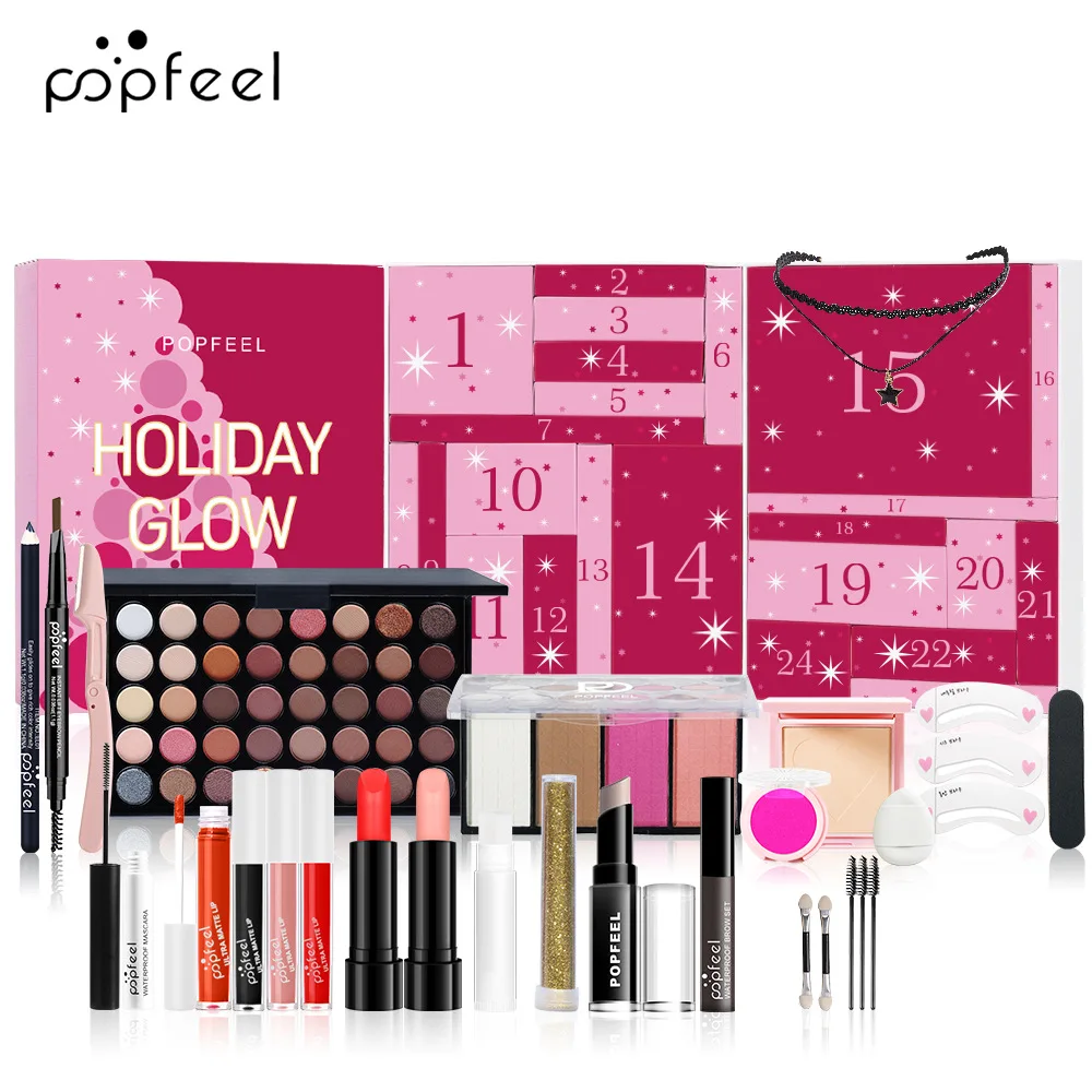 Christmas Countdown Makeup Set - Beauty Makeup Advent Calendar reseña y precio