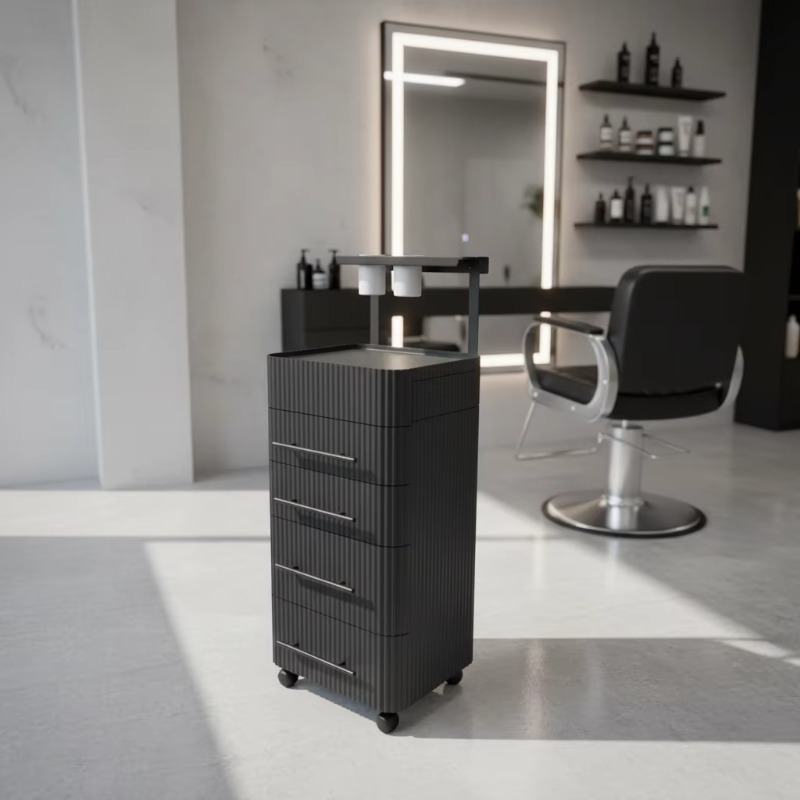 Simple and Stylish Barber Shop - Beauty Makeup Trolley reseña y precio