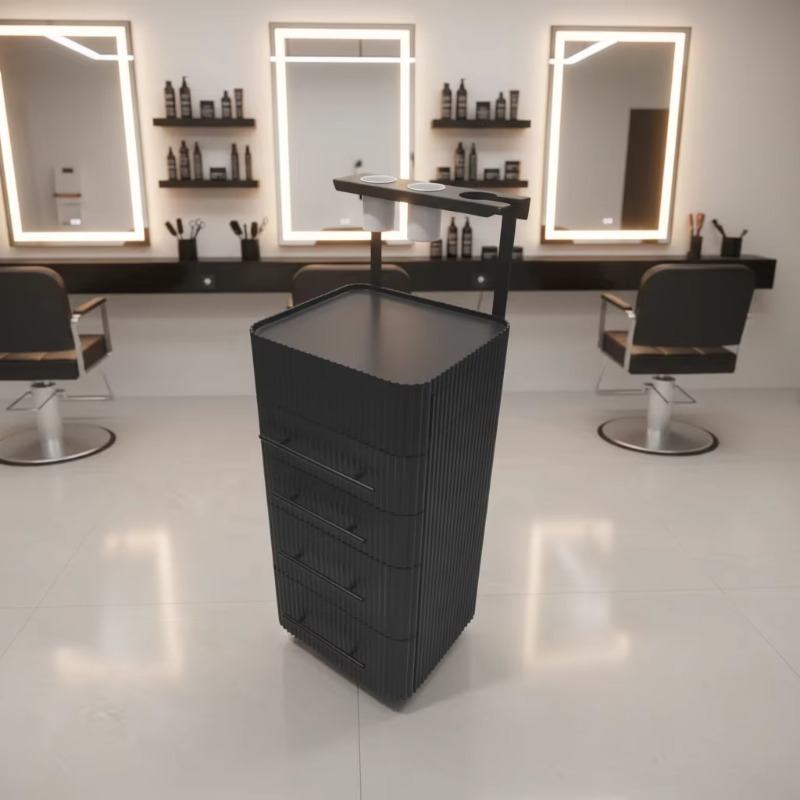 Simple and Stylish Barber Shop - Beauty Makeup Trolley reseña y precio