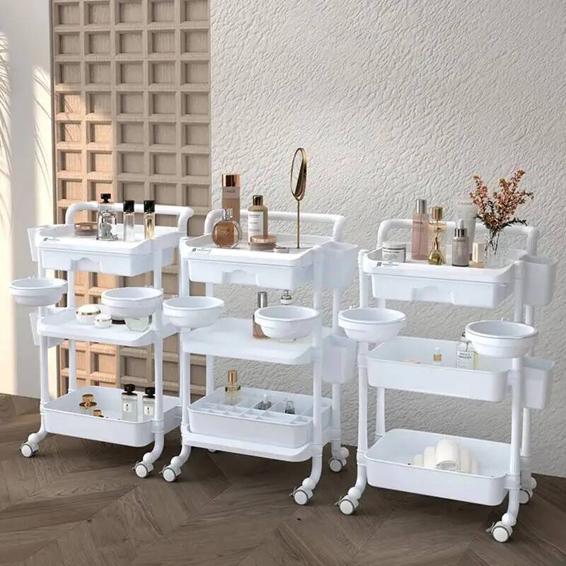 Cart Tool Rolling Salon Trolle - Beauty Makeup Trolley reseña y precio