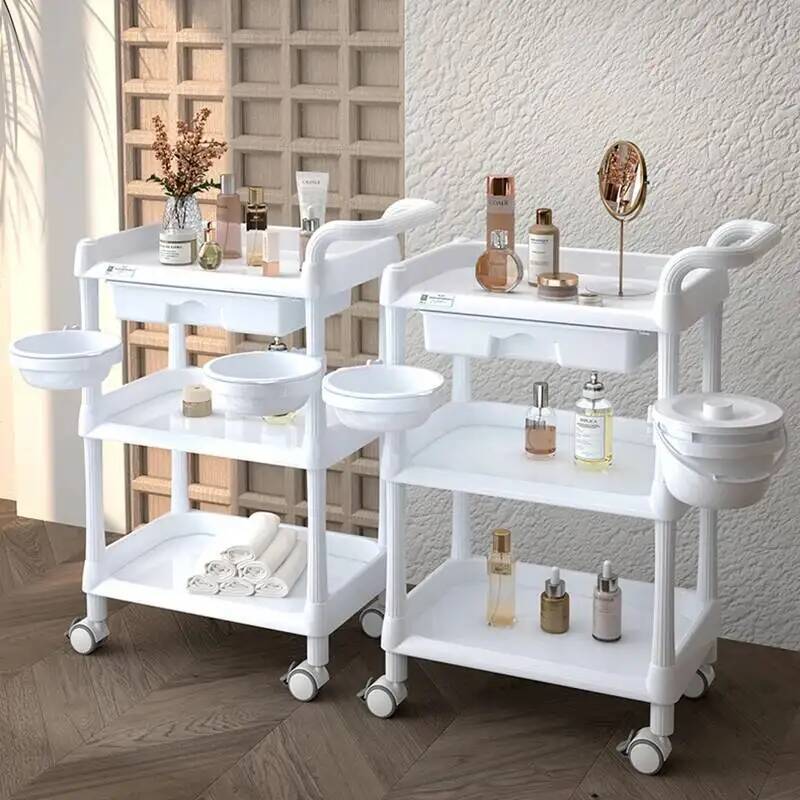 Cart Tool Rolling Salon Trolle - Beauty Makeup Trolley reseña y precio