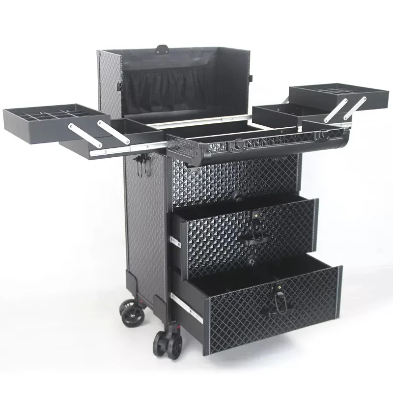New Trolley cosmetic bag,rolli - Beauty Makeup Trolley reseña y precio