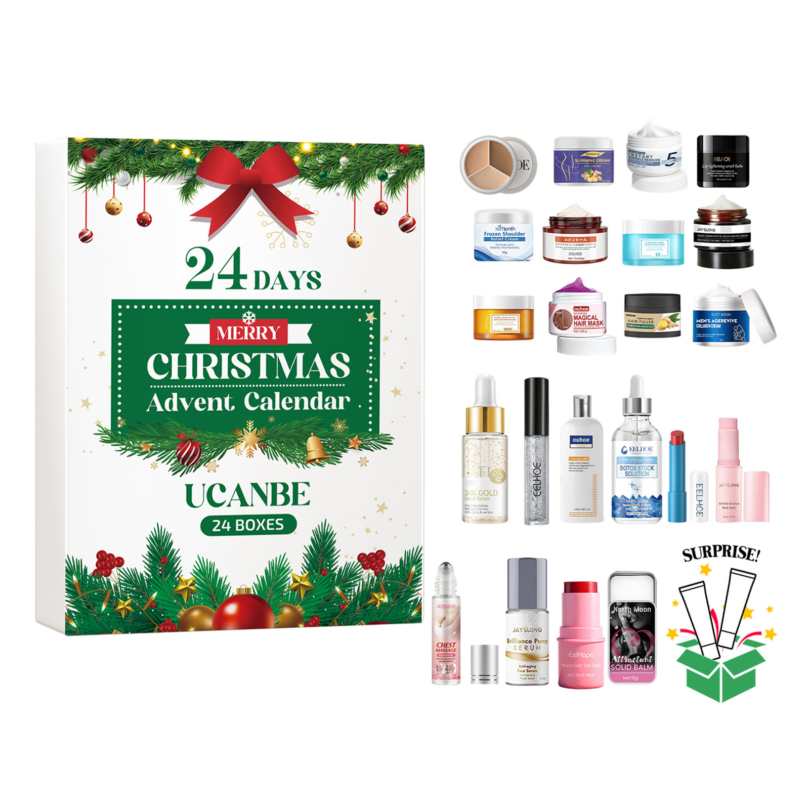Christmas Beauty Advents Calen - Beauty Makeup Advent Calendar reseña y precio