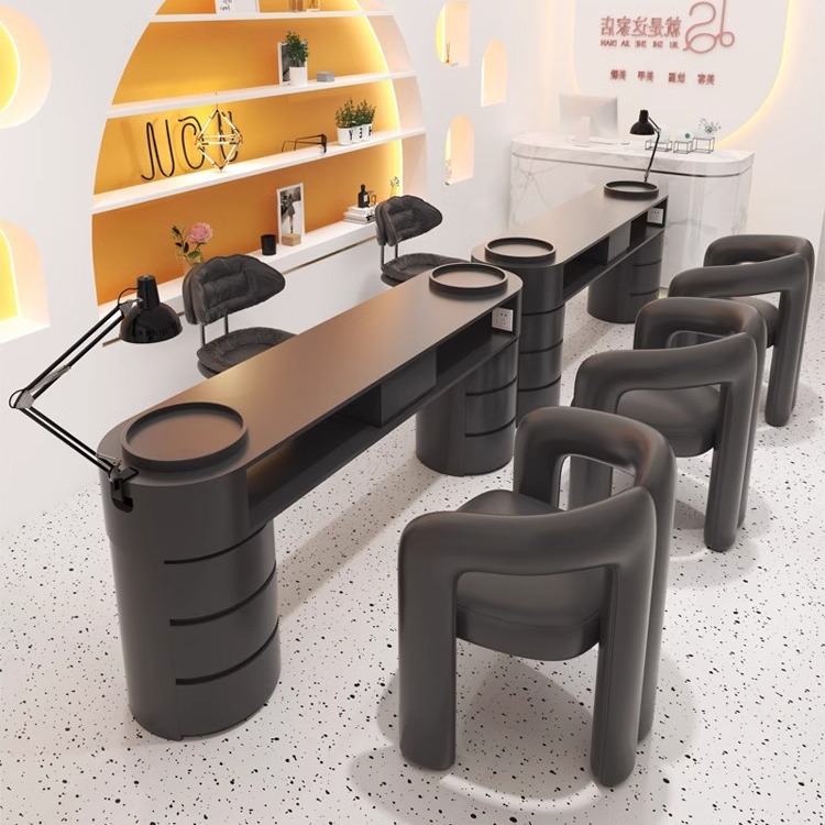 Modern Minimalist Makeup Table - Beauty Makeup Salon reseña y precio