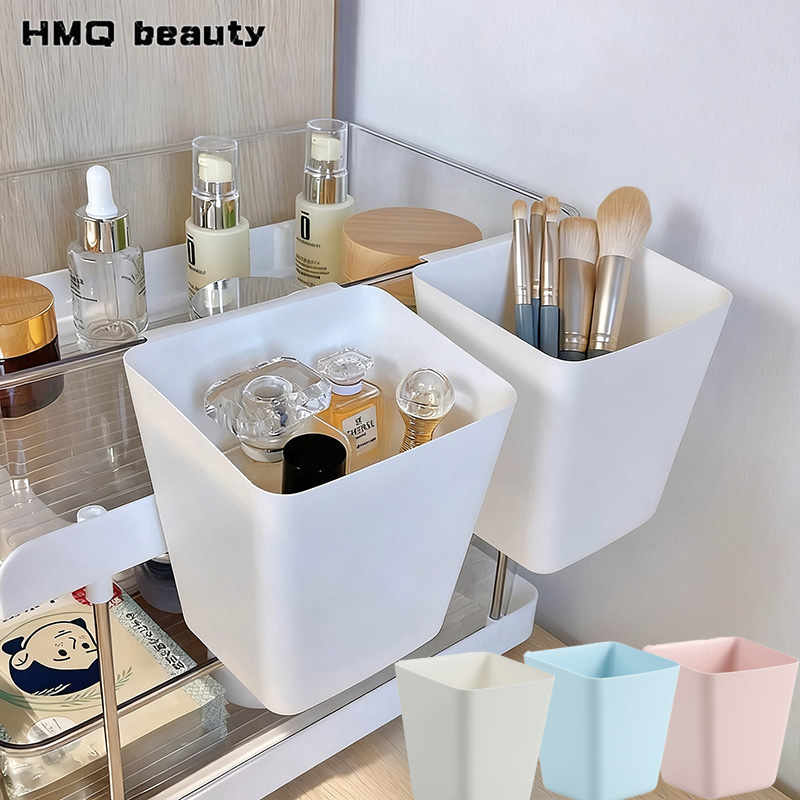 2/1pc Hanging Storage Bucket C - Beauty Makeup Background reseña y precio