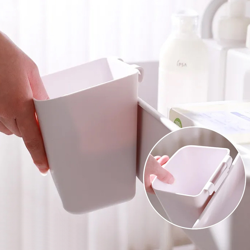 2/1pc Hanging Storage Bucket C - Beauty Makeup Background reseña y precio