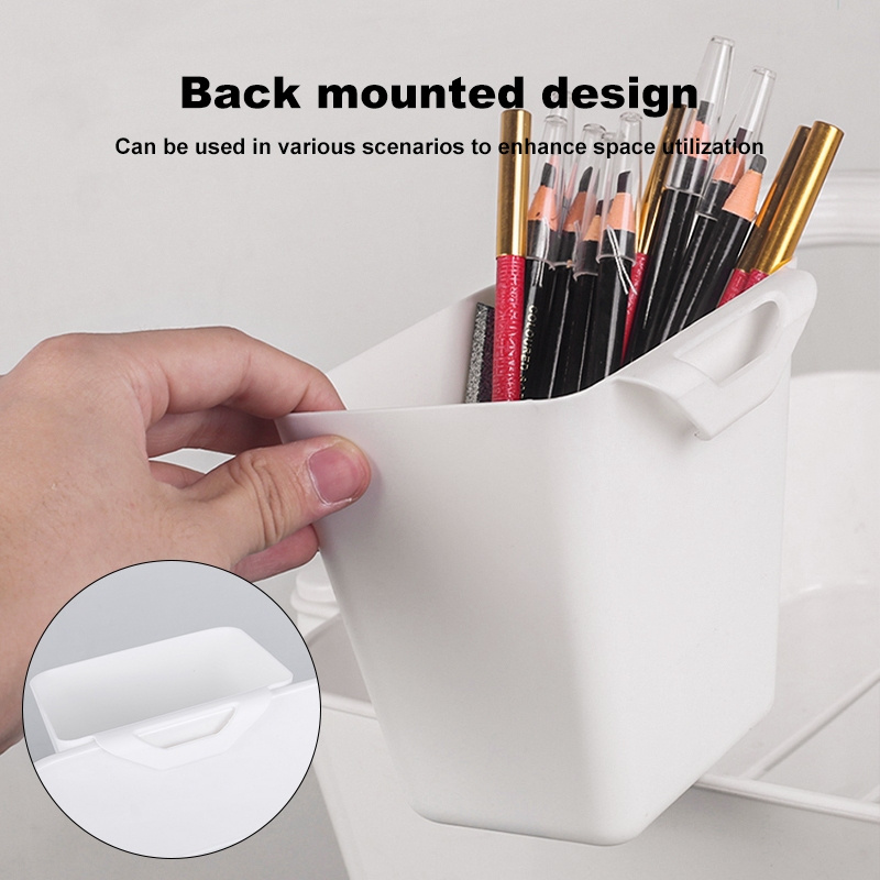 2/1pc Hanging Storage Bucket C - Beauty Makeup Background reseña y precio