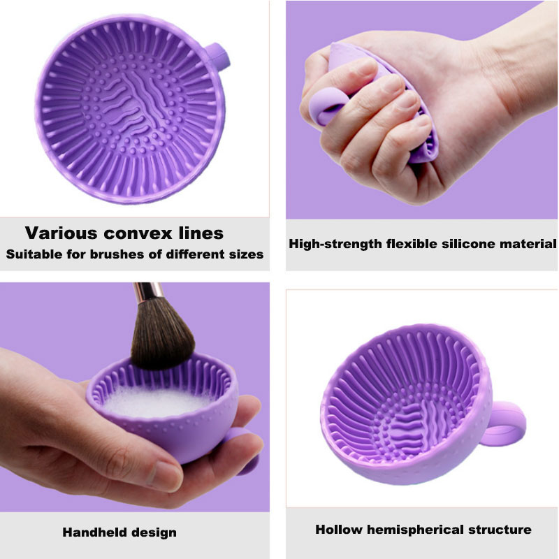 Silicone Makeup Brush Cleaner  - Beauty Makeup Background reseña y precio