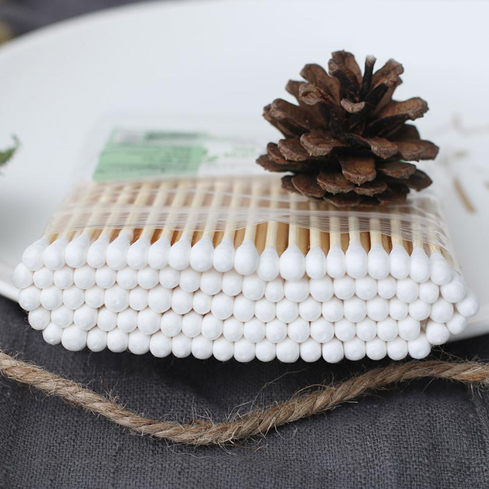 10/100pcs Disposable Cotton Sw - Beauty For You Makeup reseña y precio