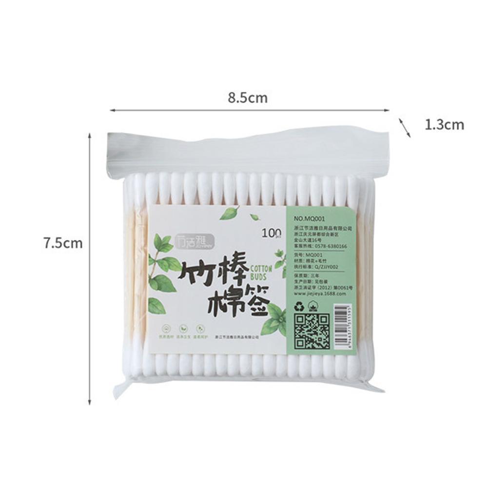 10/100pcs Disposable Cotton Sw - Beauty For You Makeup reseña y precio