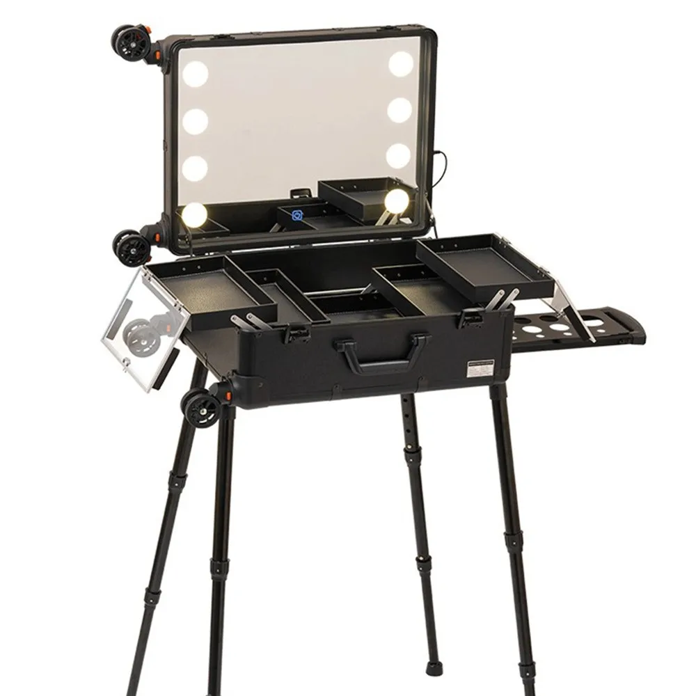 Aluminum Frame Professional Ro - Beauty Makeup Trolley reseña y precio