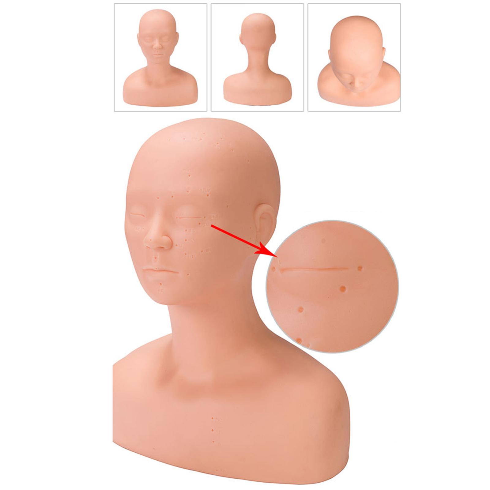 Training Mannequin Head Makeup - Beauty Makeup Salon reseña y precio