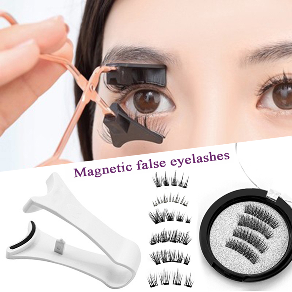 Glue-free Magnetic Eyelashes 3 - Beauty Makeup Supply reseña y precio