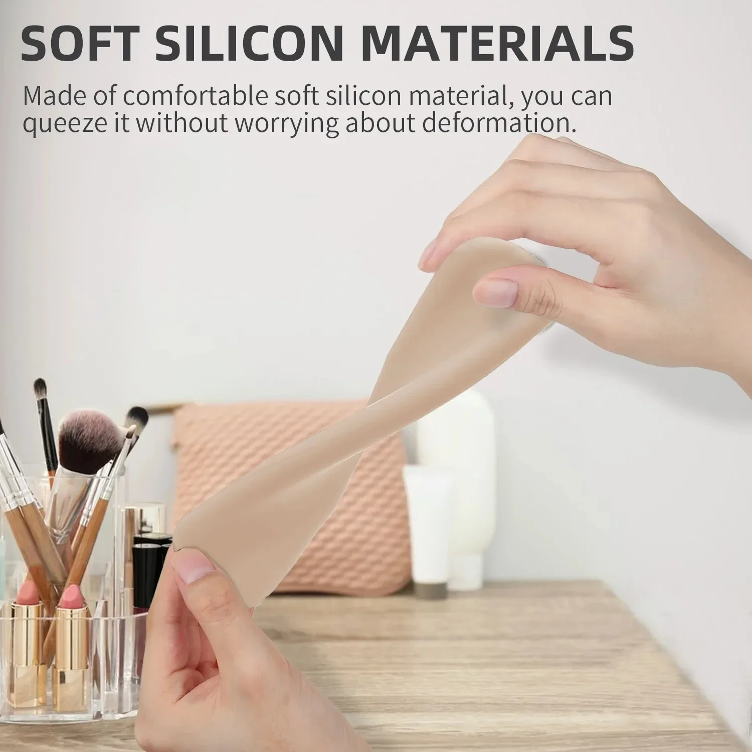 Travel Makeup Brush Holder Sil - Beauty Makeup Case reseña y precio