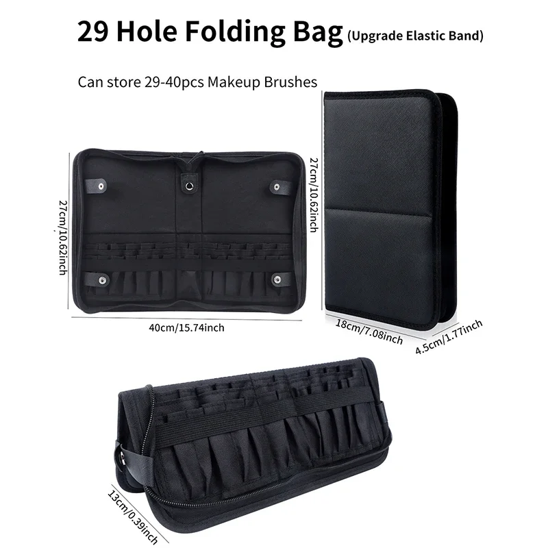 29/23 Holes Foldable Makeup Br - Beauty Makeup Kit reseña y precio