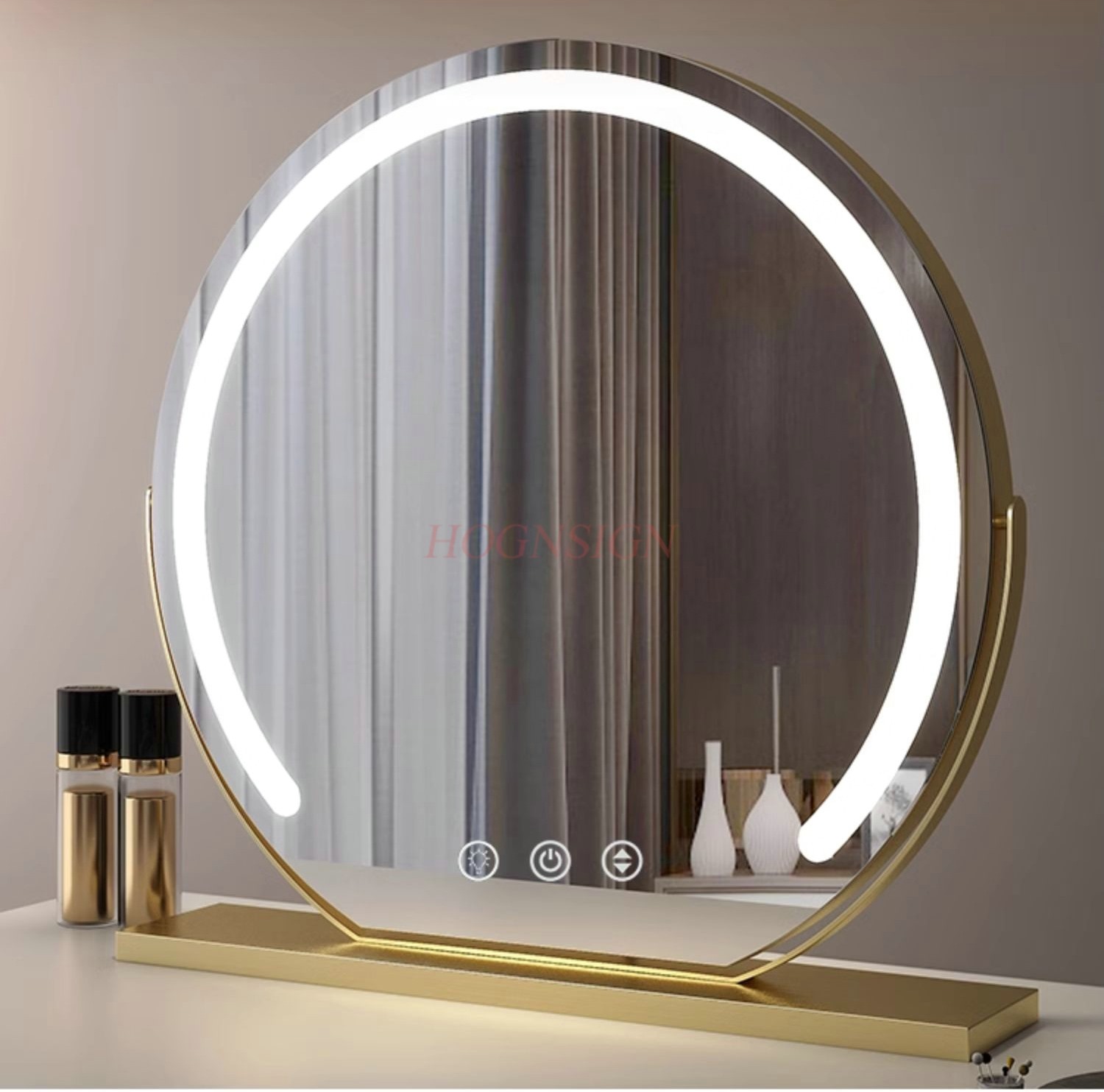 LED makeup mirror with lamp de - Makeup Master Beauty Salon reseña y precio