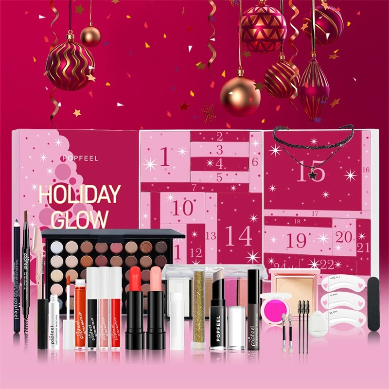 Christmas Countdown Makeup Set - Beauty Makeup Advent Calendar reseña y precio