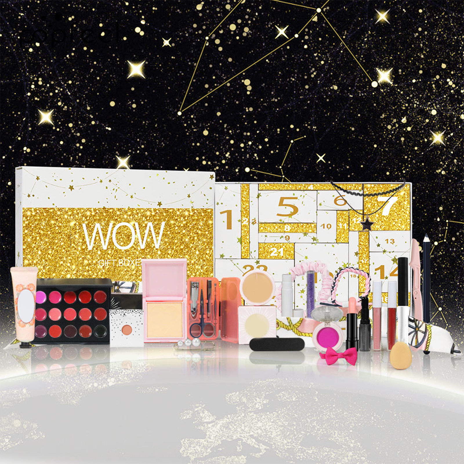 24pcs makeup tools Christmas g - Beauty Makeup Advent Calendar reseña y precio