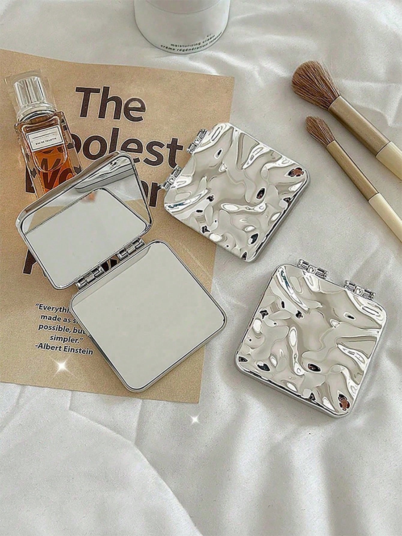 Portable Folding Makeup Mirror - Makeup Beauty Y2K Style reseña y precio
