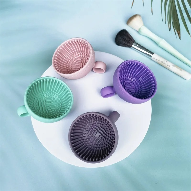 Soft Silicone Makeup Brush Cle - Beauty Makeup Background reseña y precio