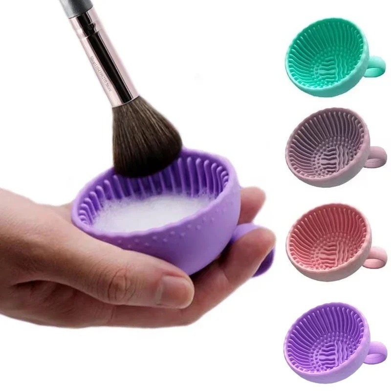 Soft Silicone Makeup Brush Cle - Beauty Makeup Background reseña y precio