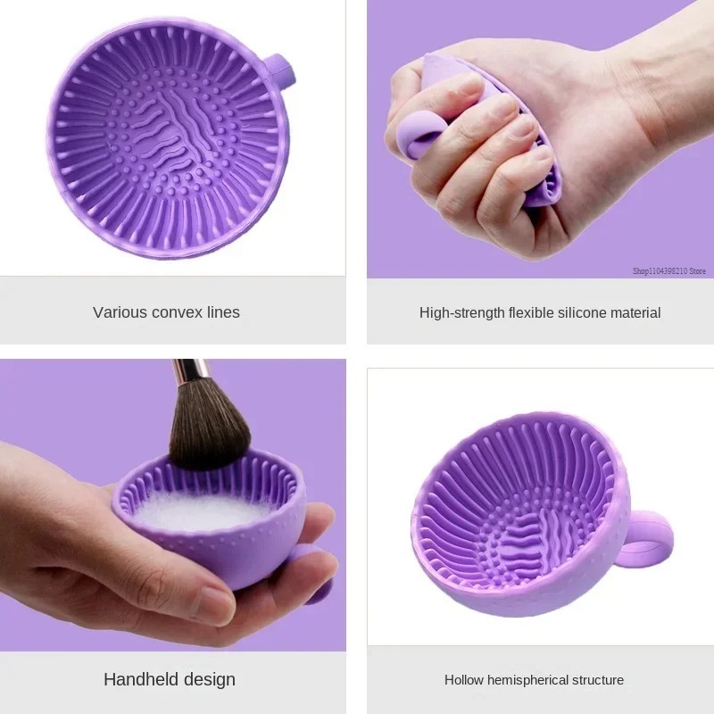 Soft Silicone Makeup Brush Cle - Beauty Makeup Background reseña y precio