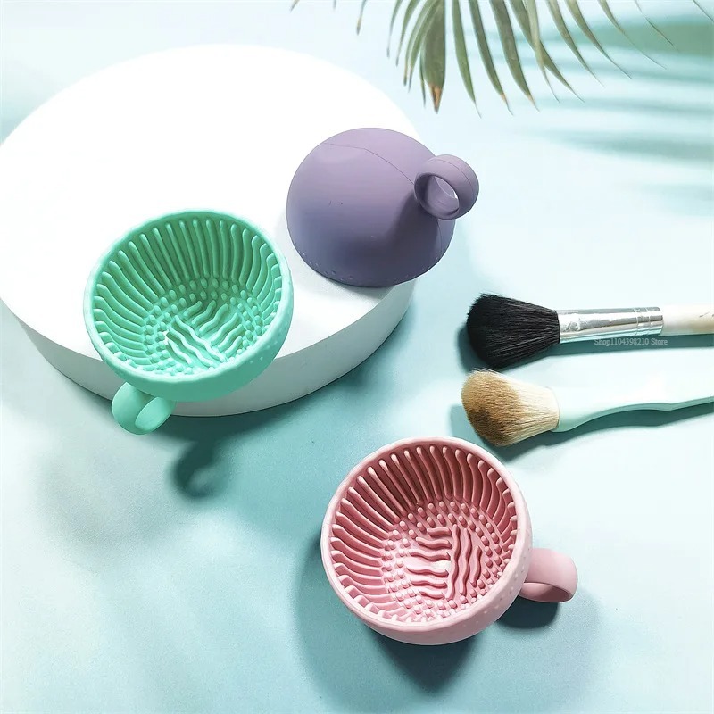 Soft Silicone Makeup Brush Cle - Beauty Makeup Background reseña y precio