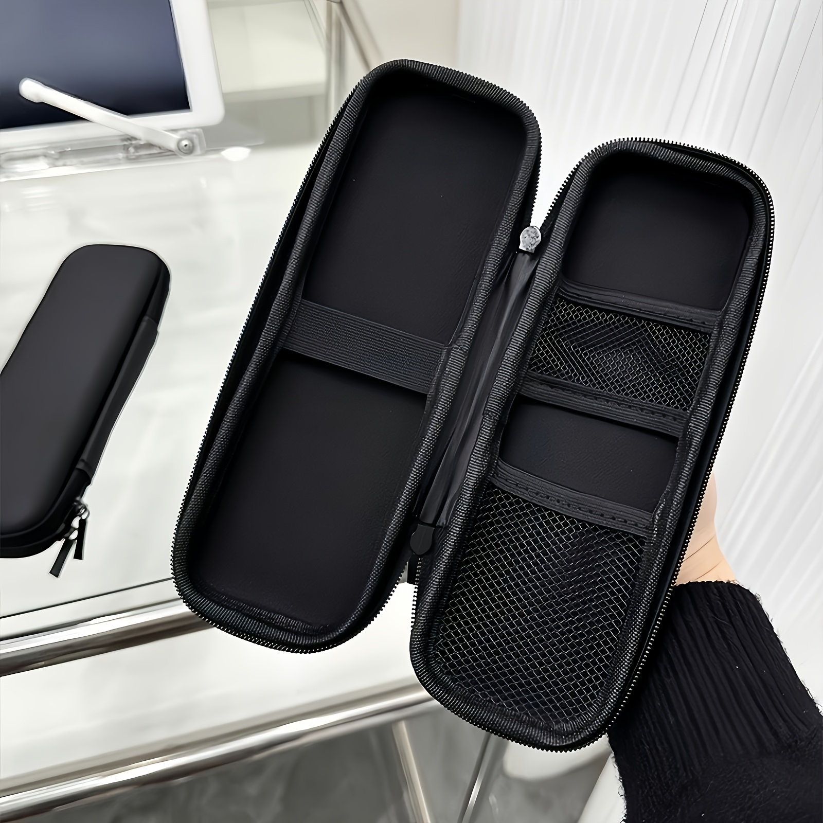 Portable Makeup Brush Organize - Beauty Makeup Background reseña y precio