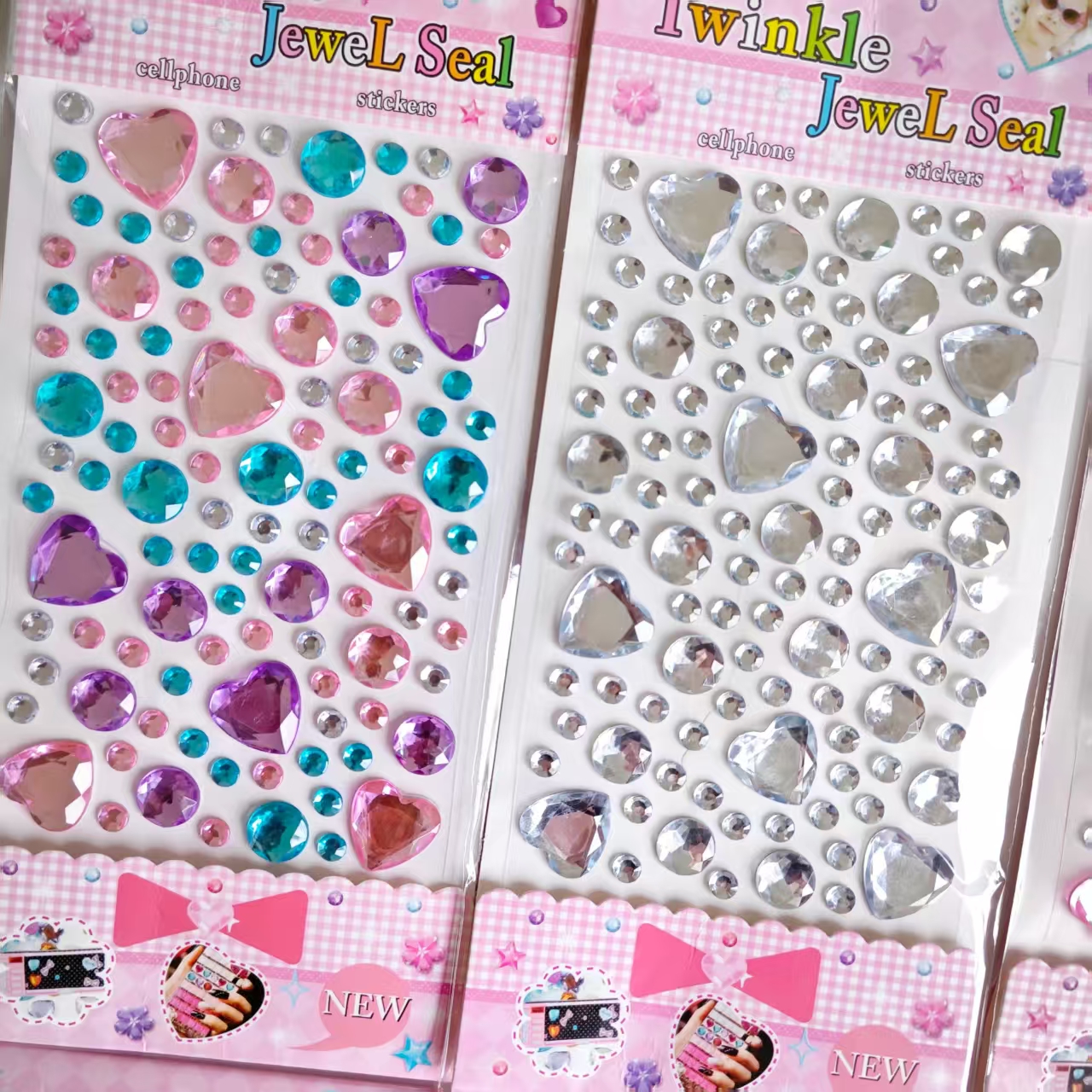 4 sheets Large Diamond Star Lo - Beauty Love Makeup reseña y precio