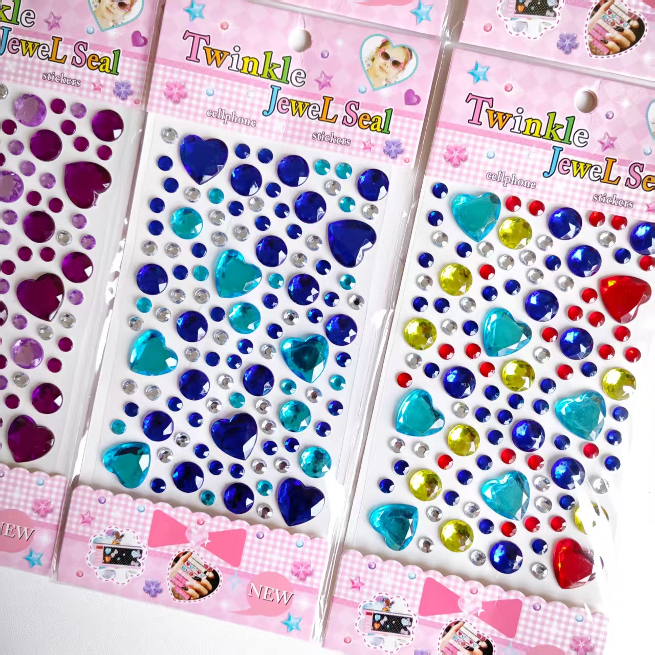 4 sheets Large Diamond Star Lo - Beauty Love Makeup reseña y precio