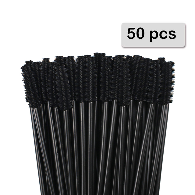 50pcs Silicone Mascara Wands A - Beauty Makeup Background reseña y precio