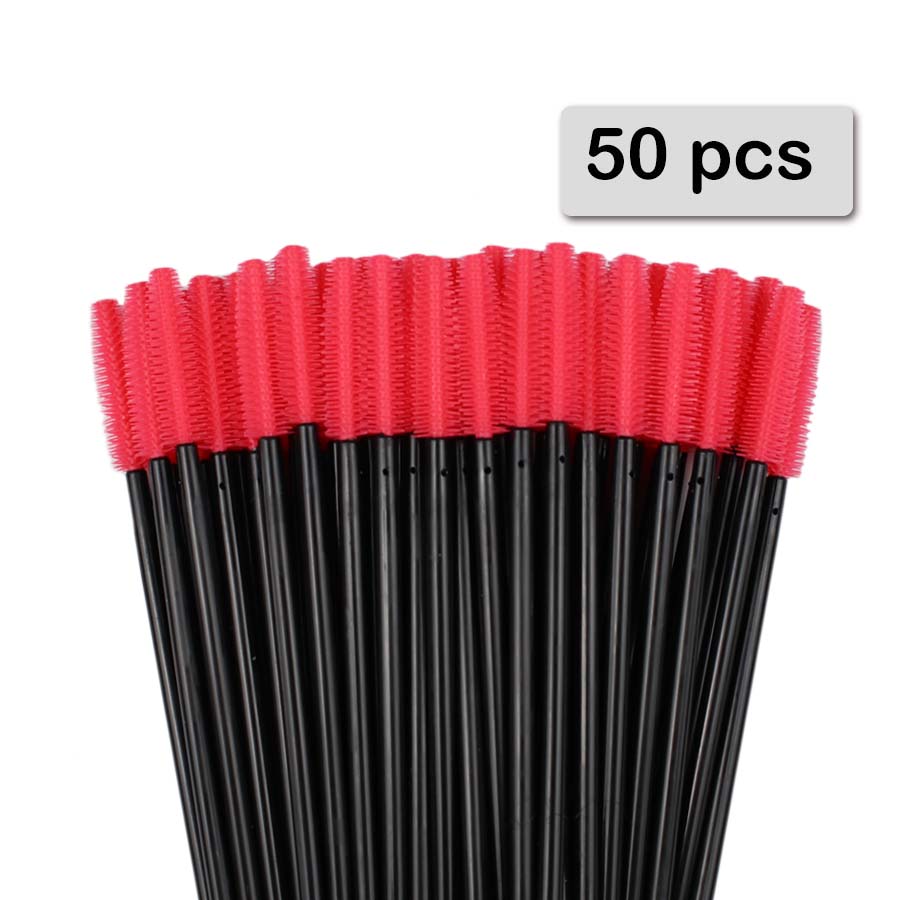 50pcs Silicone Mascara Wands A - Beauty Makeup Background reseña y precio