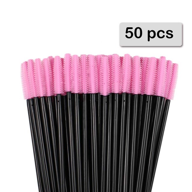 50pcs Silicone Mascara Wands A - Beauty Makeup Background reseña y precio