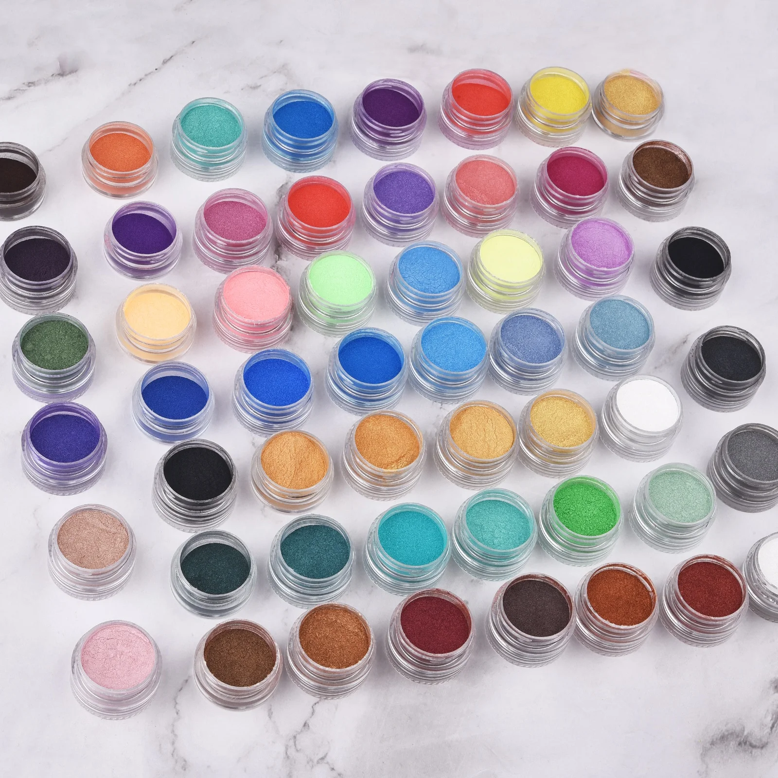 6 Colors/Set Pearlescent Powde - Beauty Makeup Supply reseña y precio